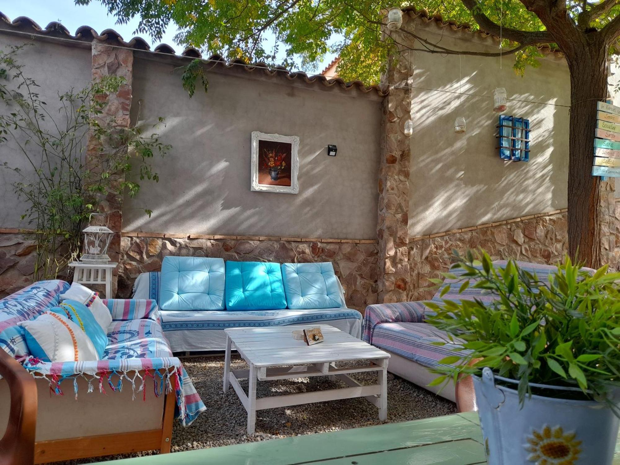 VIVENCIAS casa rural para 10 personas al pie de molino manchego. Camunas Esterno foto